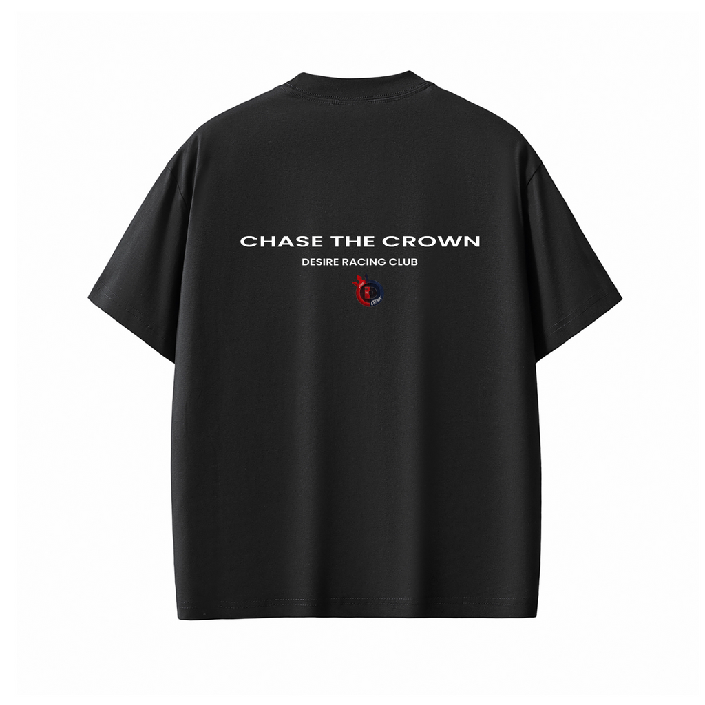 DSR. CHASE THE CROWN BLK T-SHIRT