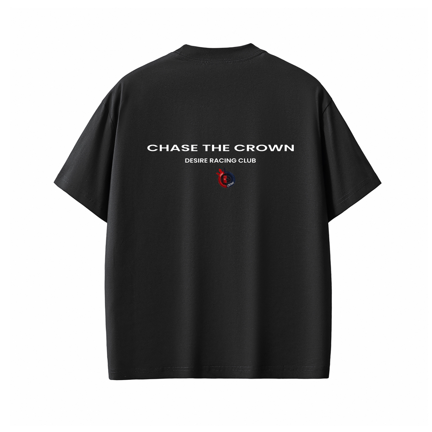 DSR. CHASE THE CROWN BLK T-SHIRT
